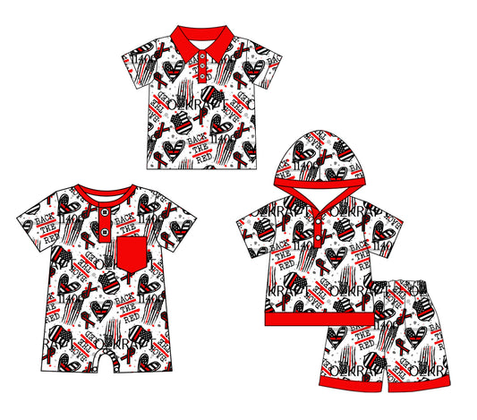 11.26 custom each style moq 5eta 4-6week Sibling Sister BACK THE baby boy short sleeve shorts sets and boy romper and top match design