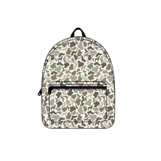 8.29 custom each style moq 5 eta 4-6weeks baby kids camoufalge fashion backpack