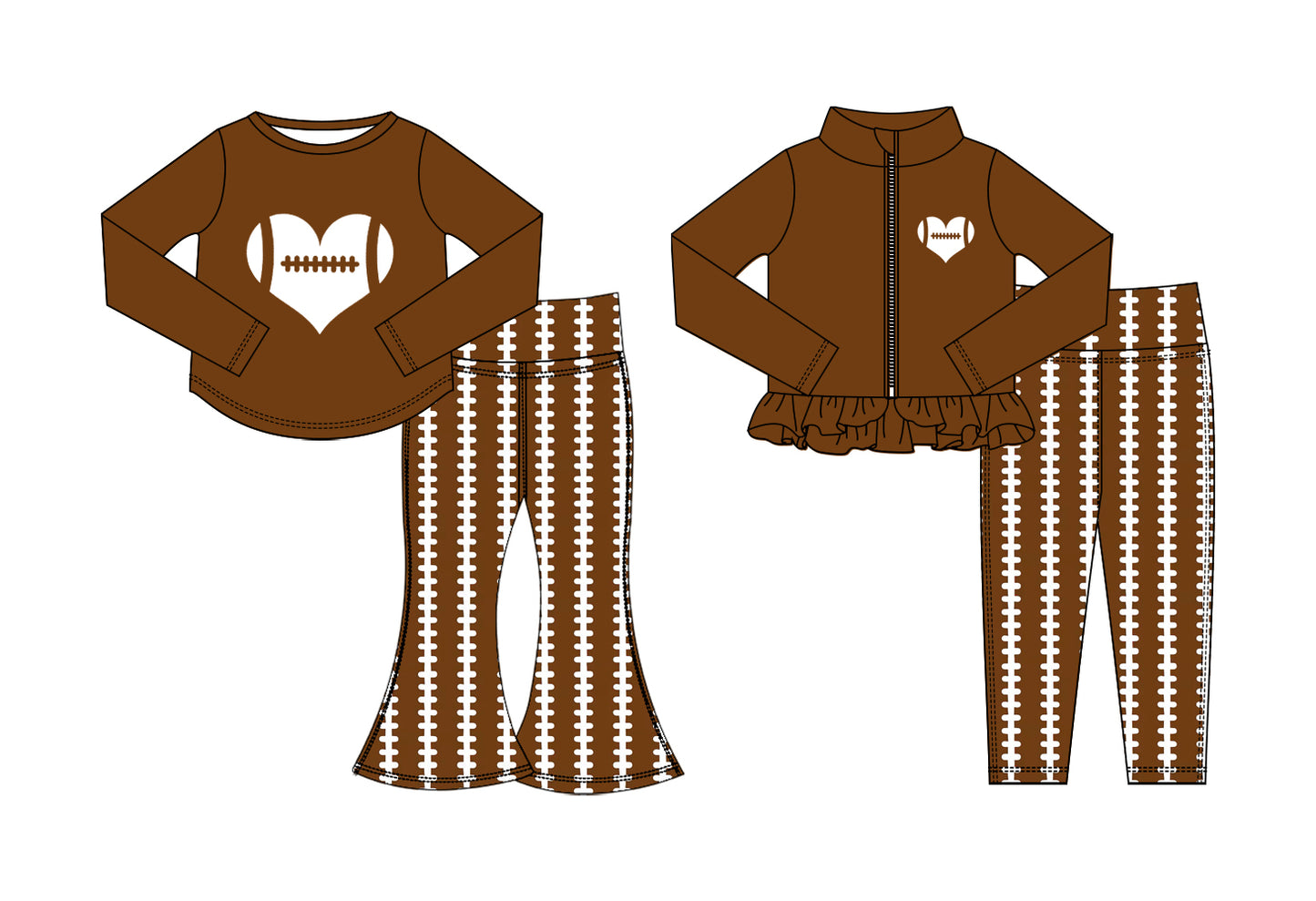 25.10.20 custom each style moq 5 eta 6-8week Sibling Sisters love baby girl long sleeve pants sets 2 match family design