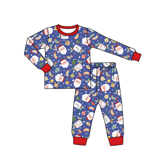 7.18 custom each style moq 5eta 4-6week Sibling Sister Christmas purple baby boys sets and rompers match family design