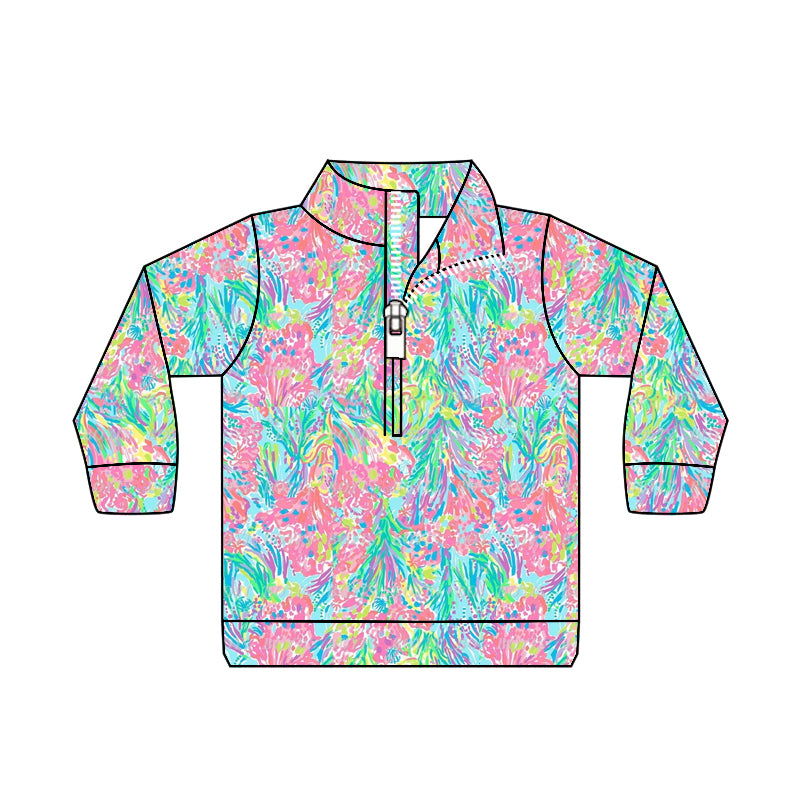 9.13 custom each style moq 5 eta 4-6week baby boys clothes colorful pattern long sleeve top