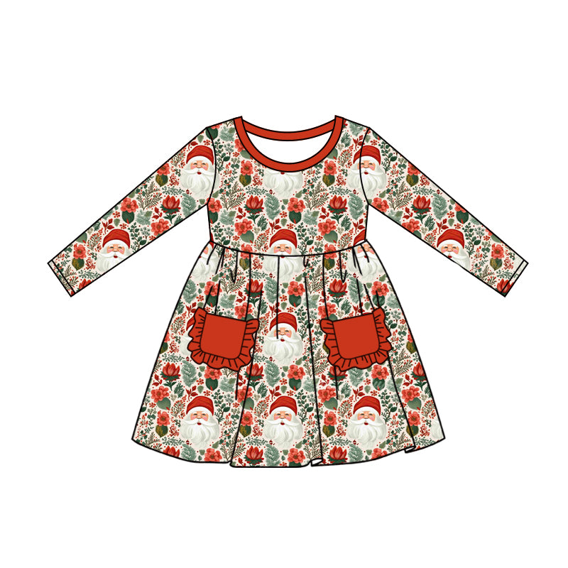 7.1 custom each style moq 5eta 4-5week Sibling Sister Christmas red girls outfits and dress and baby romper and jumpsuit match family design
