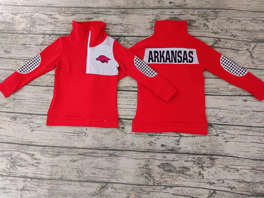 red top boys    college pullovers