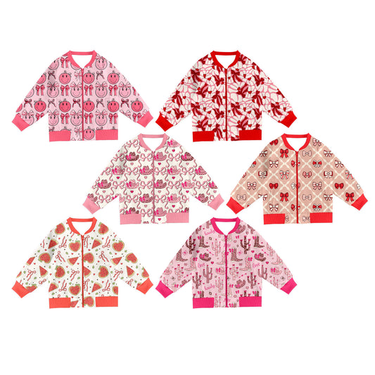 25.9.20 custom each style moq 8 eta 6-8week Sibling Sisters baby girl long sleeve top 6 match family design
