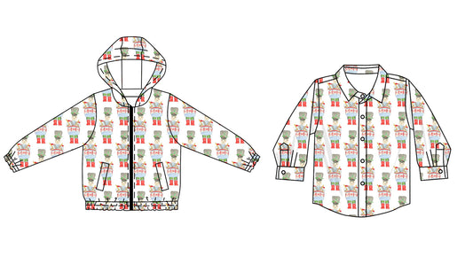 25.5.20 custom each style moq 5eta 4-6week Sibling Sisters Christmas baby girl long sleeve top 1 and top 2 match family design