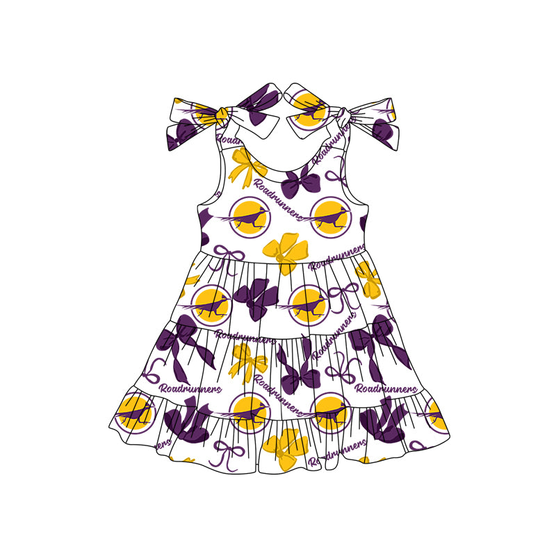 Custom moq 5 mix size milk silk summer teams baby girls clothes bow purple hooded long sleeve pants sets and skirts sets and dress 1 and dress 2 and top-25.8.2
