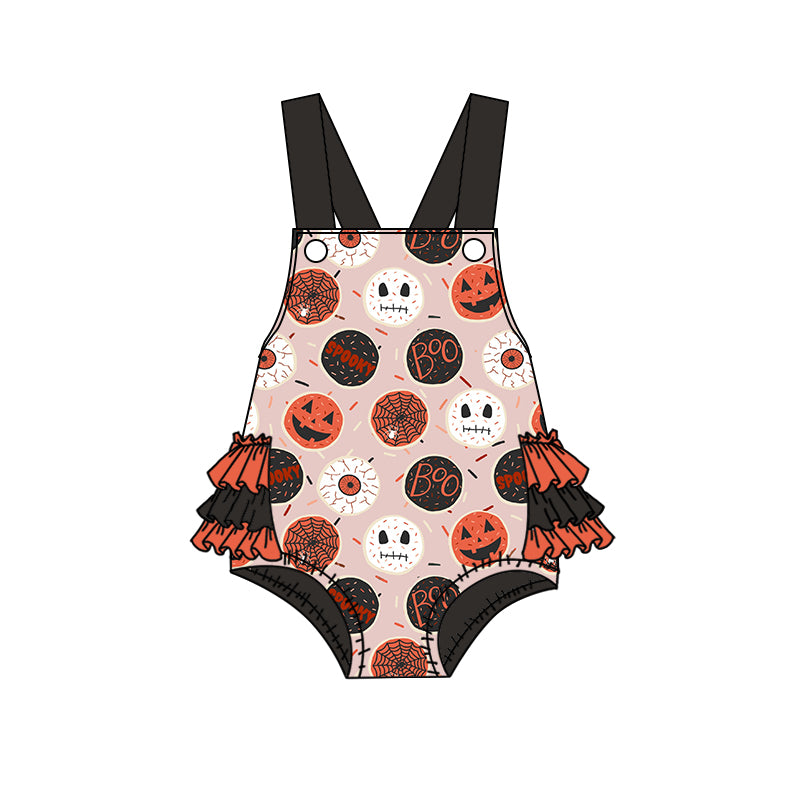 5.27 custom each style moq 5eta 4-5week baby girls clothes pumpkin smiley girls vest baby romper