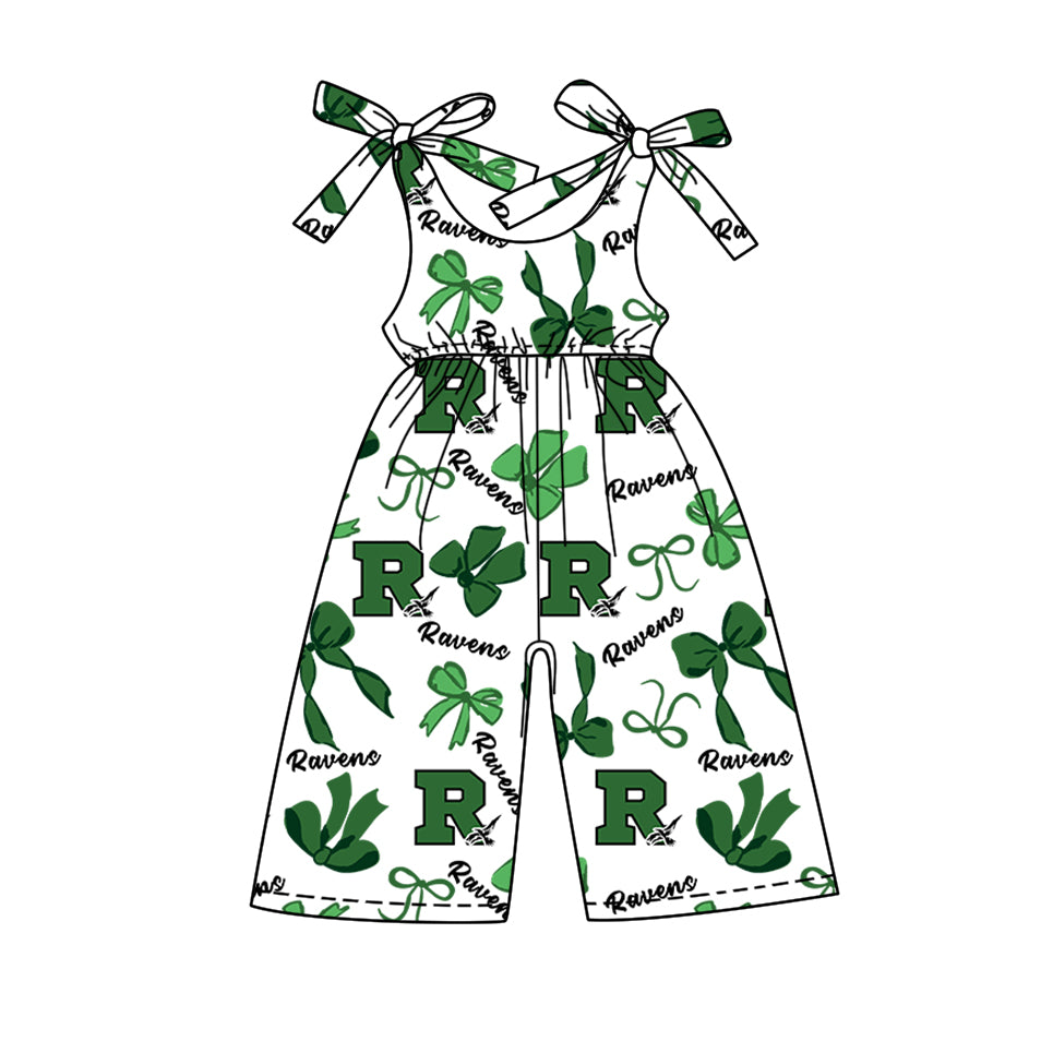 Custom moq 5 mix size milk silk summer teams baby girls clothes bow green hooded long sleeve pants sets and skirts sets and dress and jumpsuit and top-25.8.1