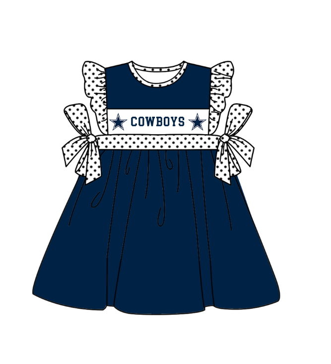 Custom moq 5 mix size milk silk summer teams baby girl boys clothes Navy blue short sleeve shorts sets 2  and dress and rompers 2 series