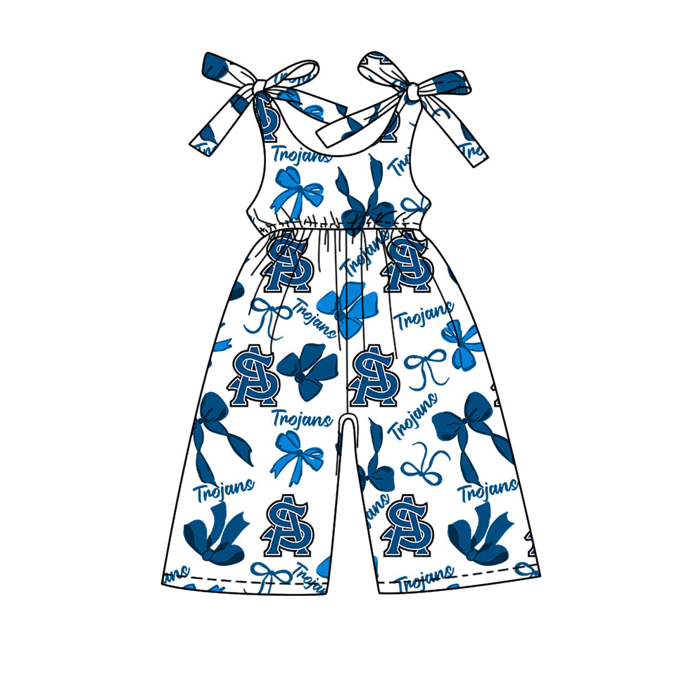 Custom moq 5 mix size milk silk summer teams baby girls clothes bow blue hooded long sleeve pants sets and skirts sets and dress and jumpsuit and top-25.7.29