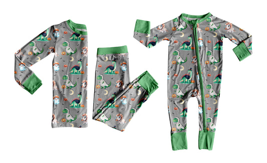 25.7.16 custom each style moq 5eta 4-6week Sibling Sister dinosaur baby boy long sleeve pants sets and rompers match family design