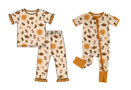 3.24 custom each style moq 5eta 4-6week Sibling Sisters boot hat baby girl short sleeve pants sets and rompers match family design