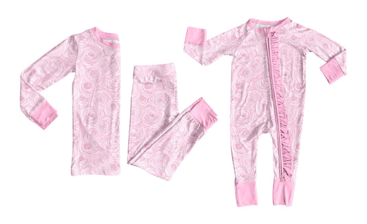25.8.19 custom each style moq 5eta 4-6week Sibling Sister floral baby girl long sleeve pants sets and rompers match family design