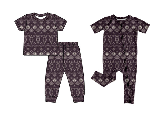 25.12.5 custom each style moq 5 eta 6-8week Sibling Sisters geometric baby boy clothes short sleeve pants sets and romper match family design