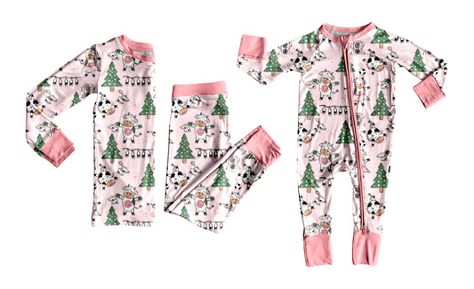25.7.1 custom each style moq 5eta 4-6week Sibling Sisters Christmas pink baby girl long sleeve pants sets and rompers match family design