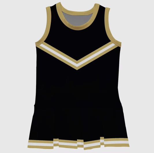 Custom moq 5 each style eta 6-7weeks baby girl clothes team black sleeveless dress-25.9.4