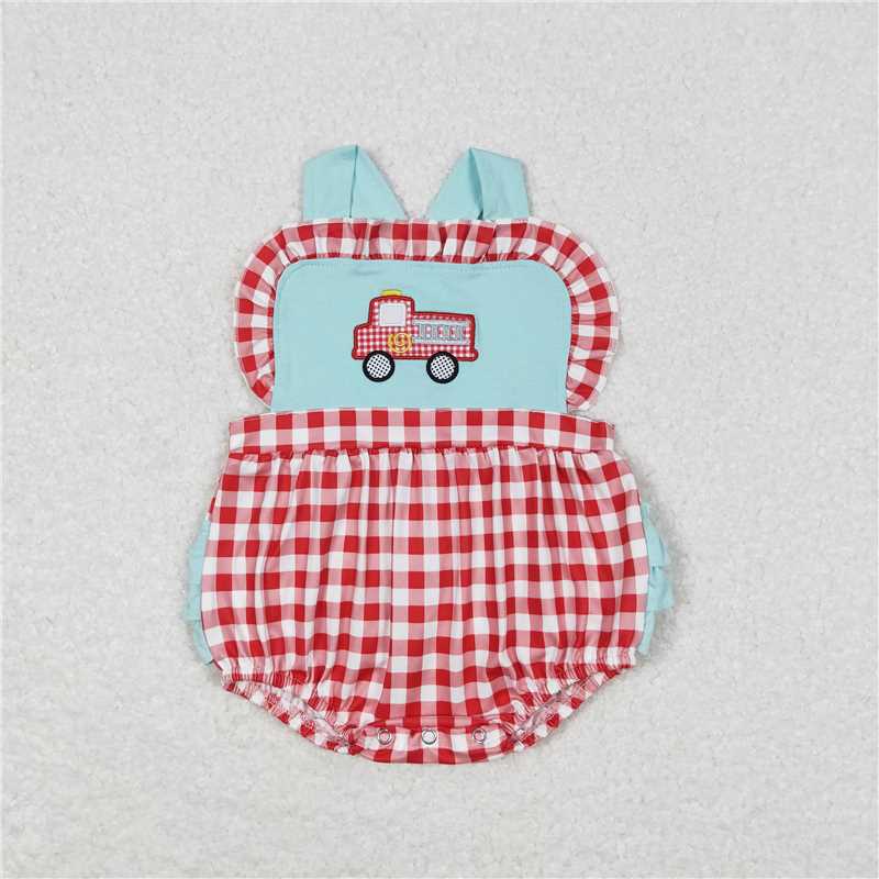 Baby Boys Shirt Shorts Summer Embroidery Rompers Outfits Clothes Sets