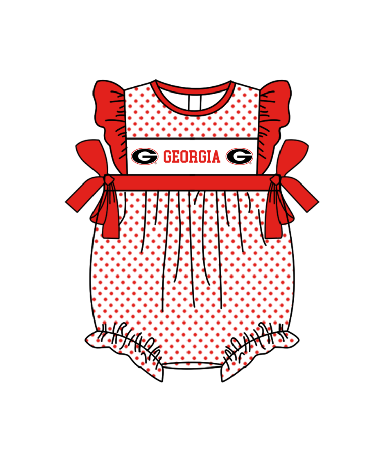 Custom moq 5 mix size milk silk summer teams Boys Short Sleeve Red Top Striped Shorts Set With Matching Romper Girls Flutter Sleeve Polka Dot Dress Romper