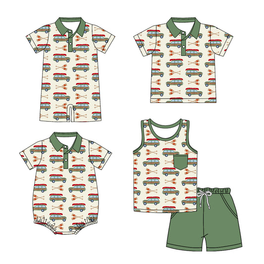 25.12.19 custom each style moq 5 eta 6-8 week Sibling Sister baby boy short sleeve shorts sets and boy rompers 2 and top match family design