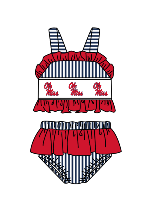 Custom moq 5 mix size milk silk summer teams Baby Girl Two-Piece Swimsuit Set One Piece Swimsuits Boys Swim Trunks