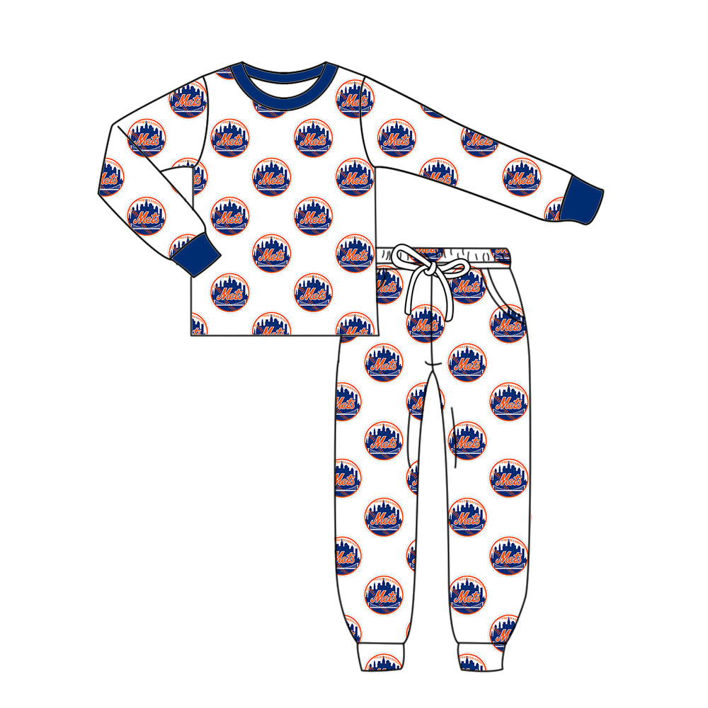 Custom moq 5 mix size milk silk summer teams baby girls clothes camouflage blue hooded long sleeve pants sets 2 and boy pants sets and pant-25.8.8