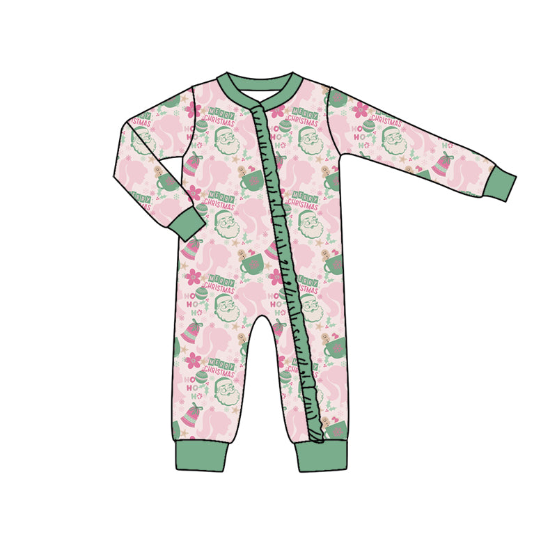 6.21 custom each style moq 5eta 4-6week Sibling Sister Christmas baby girls sets and dress and rompers match family design