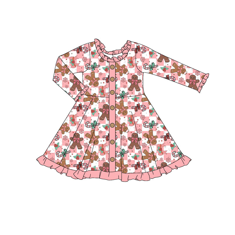 9.14 custom each style moq 5eta 4-6week Sibling Sister Christmas pink baby girl sets and dress and rompers match family design