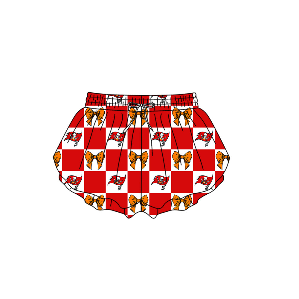 Custom moq 5 mix size milk silk summer teams Baby Girl Red Sleeveless Top Skirts Set Dress And Shorts Yoga Checked Outfit Boy's Checked Short-Sleeved Polo Shirt And Romper