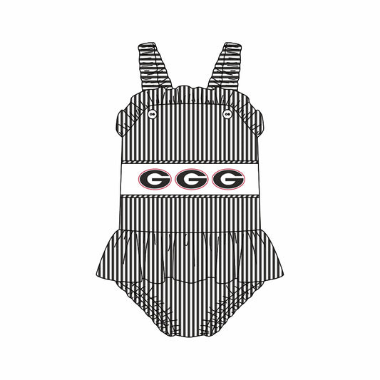 Custom moq 5 mix size milk silk summer teams baby girl boys clothes black vest swimsuit and swim shorts series