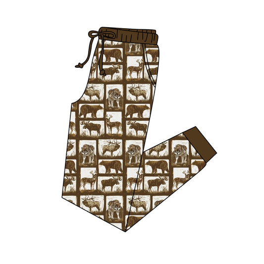 5.23 custom each style moq 5eta 4-5week baby clothes adult brown pants adult men