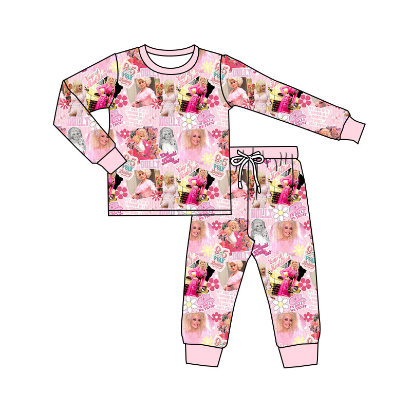 5.31 custom each style moq 5eta 4-5week Sibling Sister taylro girls outfits and baby romper and aldult pants match family design