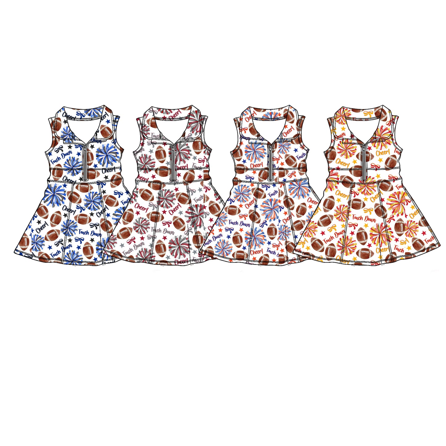 26.1.10 custom each style moq 5 eta 6-8week Sibling Sister team bow baby short sleeve dresses 4 match design