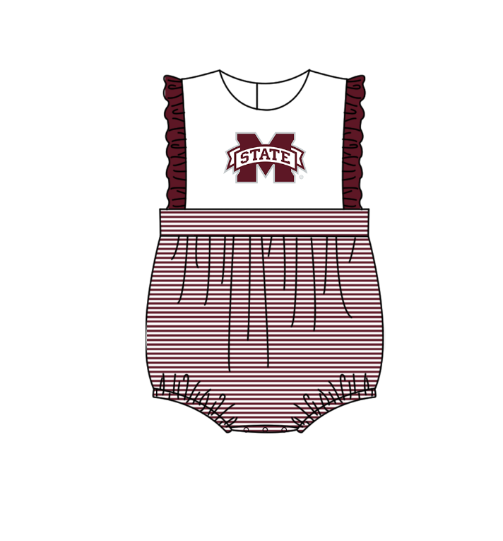 Custom moq 5 mix size milk silk summer teams Baby Boys And Girls Red Short-Sleeved Shirt And Shorts Set Matching Striped Rompers Outfit Set