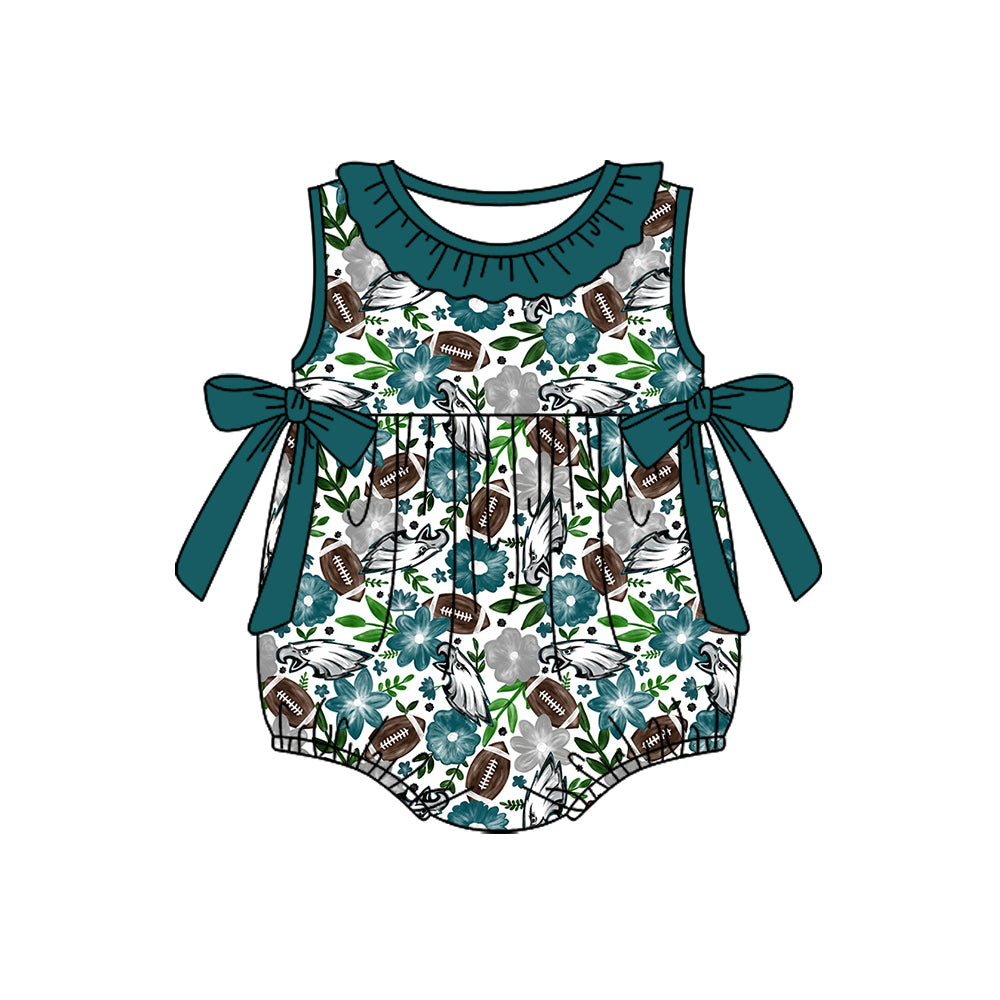 Custom moq 5 mix size milk silk summer teams Baby Girl Green Sleeveless Top And Shorts Set Sleeveless Skirt Set Yoga Dress Romper