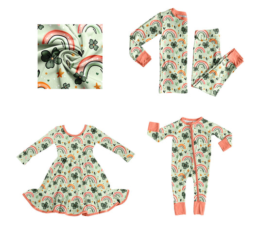 25.9.12 custom each style moq 5eta 6-8week Sibling Sisters baby girl long sleeve pants sets and dress and rompers match family design