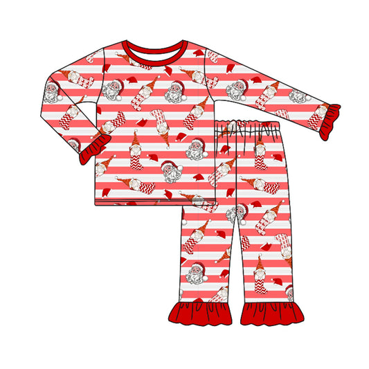 9.2 custom each style moq 5eta 4-6week Sibling Sister Christmas red baby girls sets and rompers match family design
