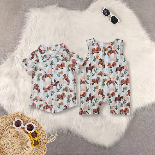 RTS Boys Clothes Short Sleeve Shorts tops rompers
