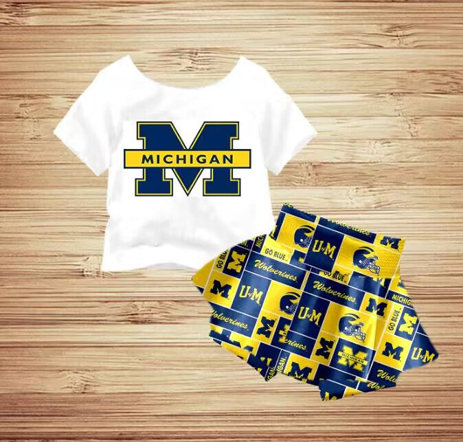 Deadline: May 13 close custom no moq eta 5-6week michigan white sgirls sets