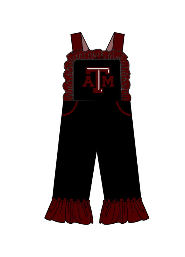 Custom moq 5 mix size milk silk summer teams baby girl clothes black suspender jumpsuit-25.8.26