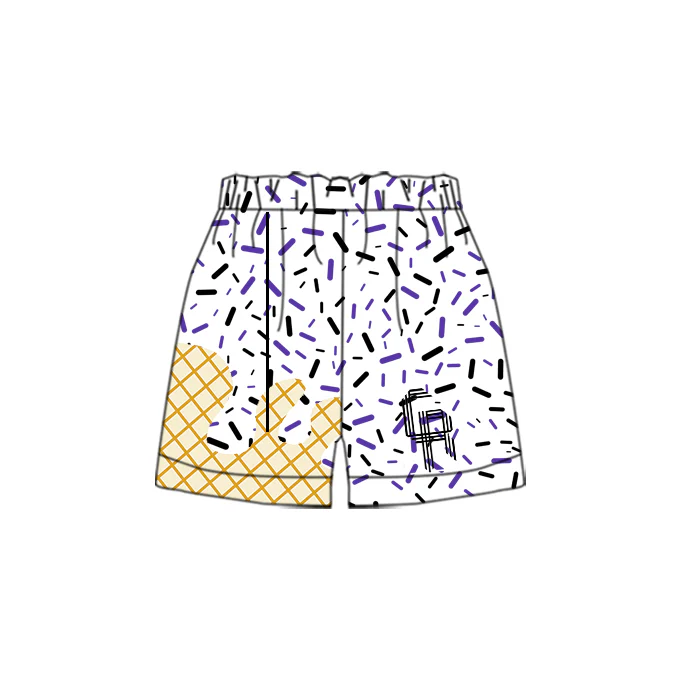 custom moq 3 eta 6-8weeks baby boys clothes team colors summer shorts