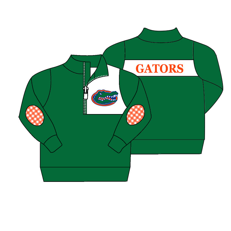 Custom moq 5 mix size milk silk summer teams baby girls clothes green hooded long sleeve pants sets and boy sets and dress and tops 2-25.8.19