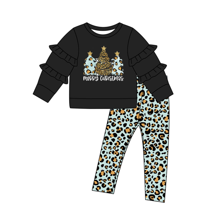 5.29 custom each style moq 5eta 4-5week Sibling Sister Christmas black girls outfits and baby romper match family design