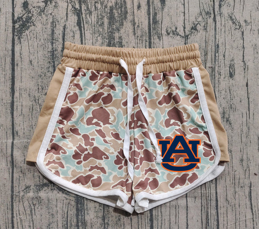Custom moq 5 mix size milk silk baby kids clothes team camouflage summer shorts-25.11.20