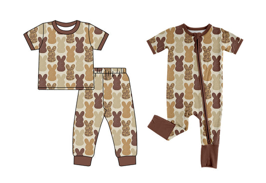 25.10.17 custom each style moq 5 eta 6-8week Sibling Sisters bunny baby boy clothes short sleeve pants sets and romper match family design
