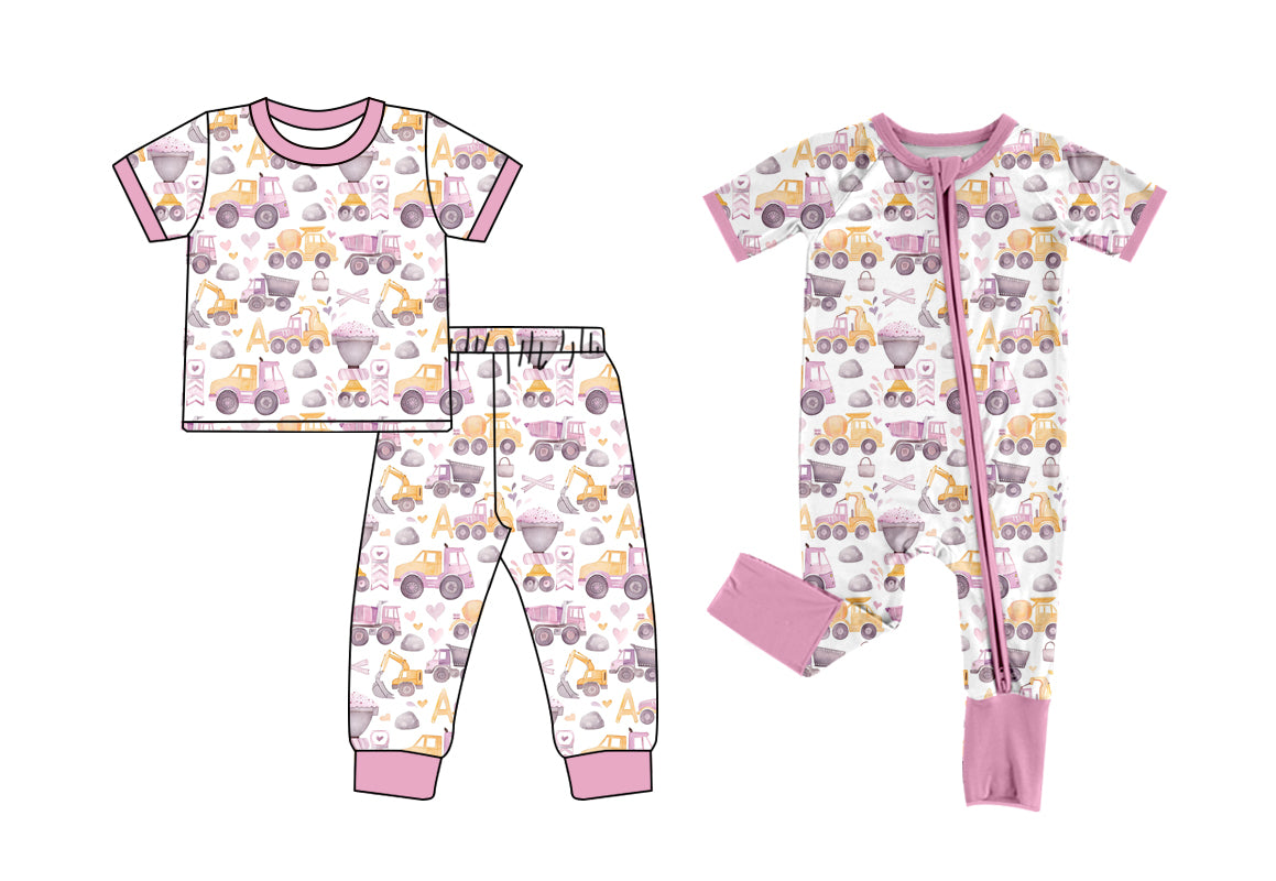 25.12.25 custom each style moq 5 eta 6-8week Sibling Sisters bow baby girl clothes short sleeve pants sets and romper match family design