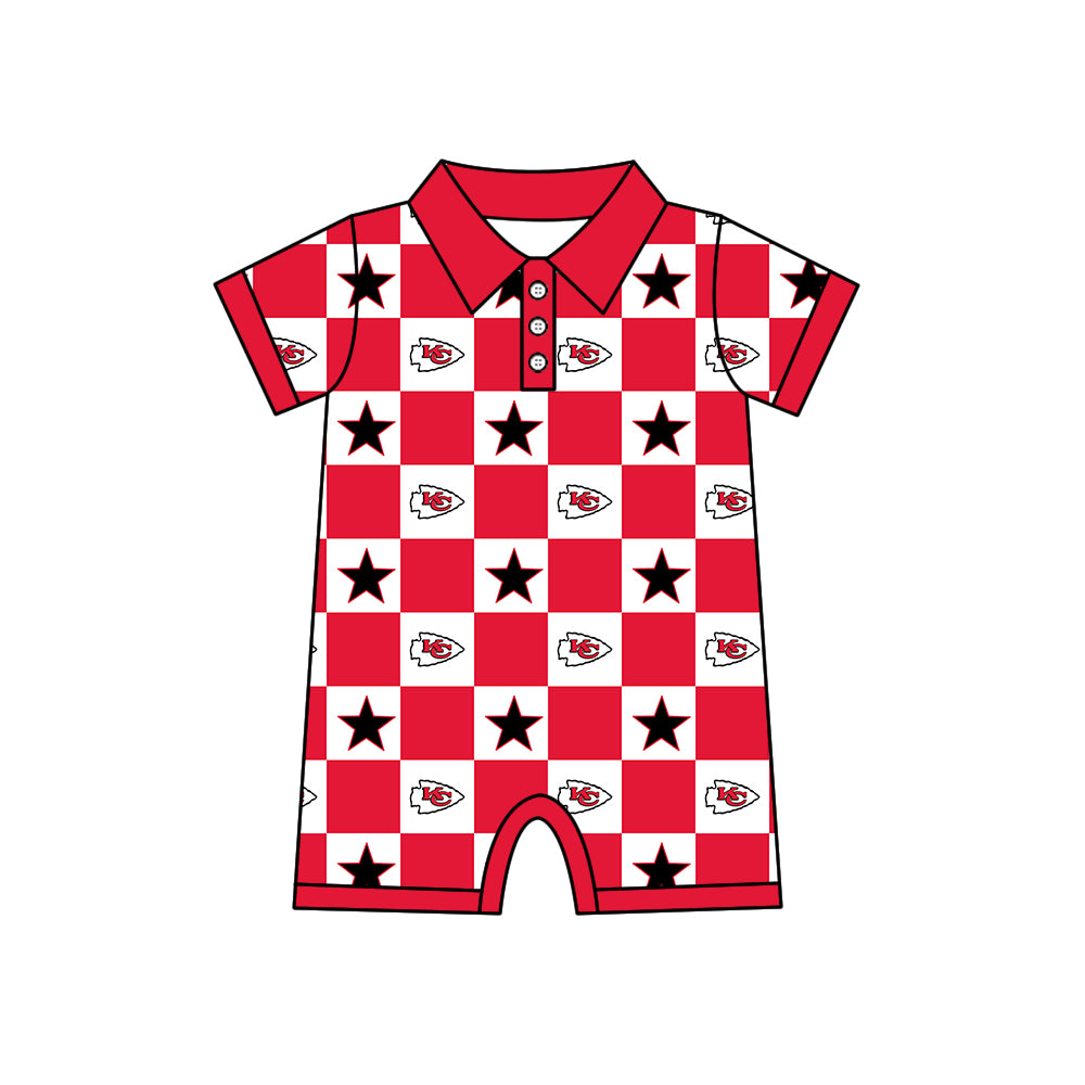 Custom moq 5 mix size milk silk summer teams Baby Girl Red Sleeveless Top Skirts Set Dress And Shorts Yoga Checked Outfit Boy's Checked Short-Sleeved Polo Shirt And Romper