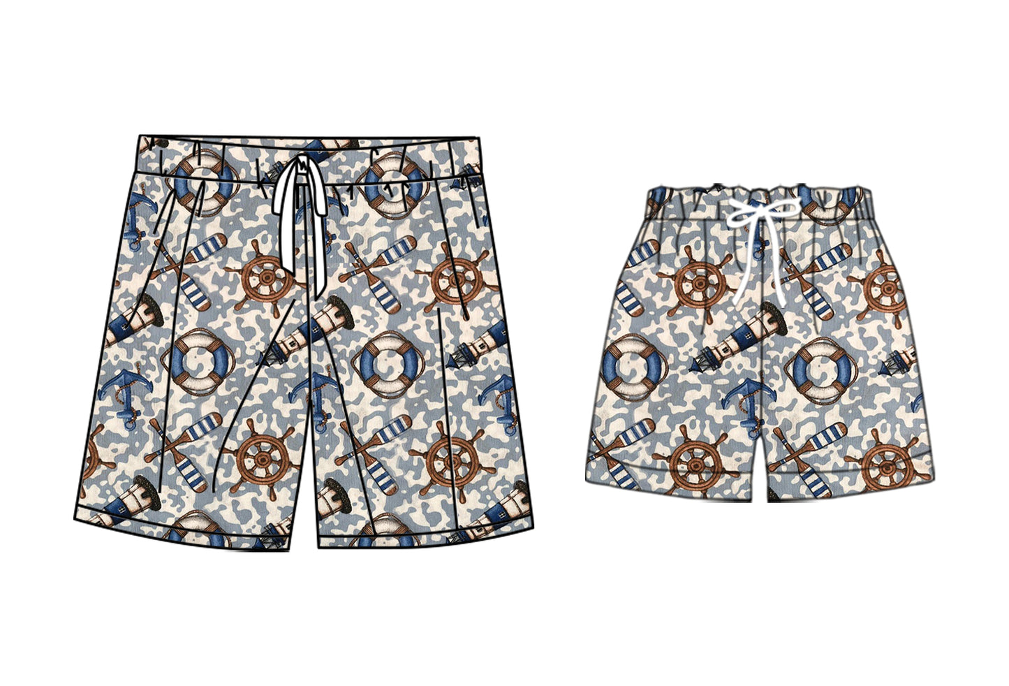 25.10.30 custom each style moq 5 eta 6-8 week Sibling Sister baby kids clothes summer shorts and adult shorts match design