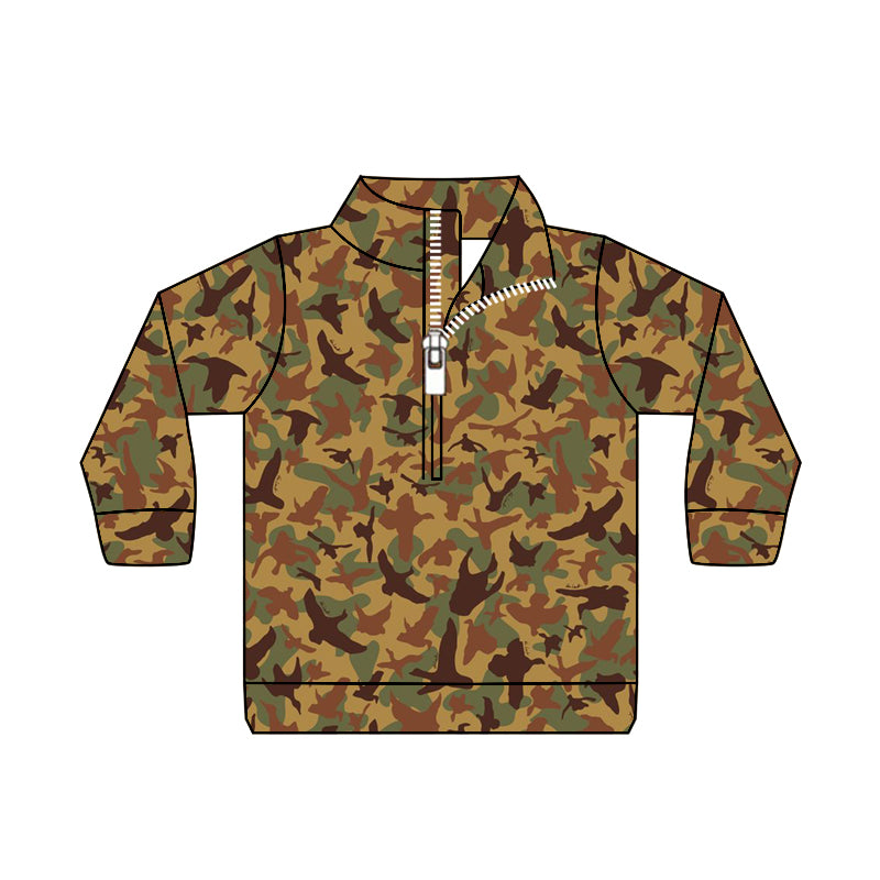 9.7 custom each style moq 5 eta 4-6week baby boys clothes camouflage long sleeve top