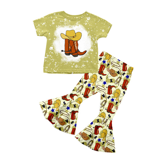 9.20 custom each style moq 5eta 4-6week baby girls clothes boots hats short sleeve pants sets
