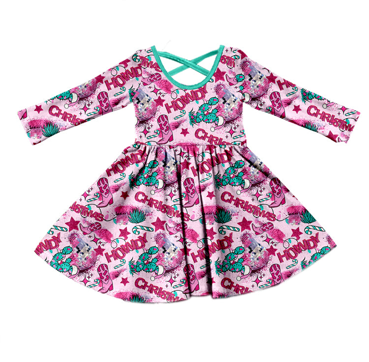 6.22 custom each style moq 5eta 4-6week Sibling Sister Christmas baby girls sets and dress and rompers match family design